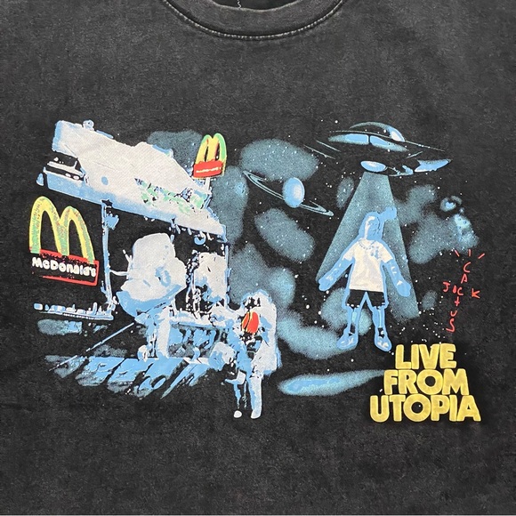 Travis Scott x Mcdonald’s live from utopia size medium - Picture 2 of 4